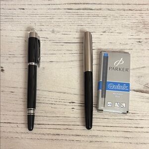Parker Ink pen with refills.  Unbranded ink pen.